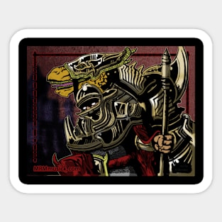 Mighty Warrior Sticker